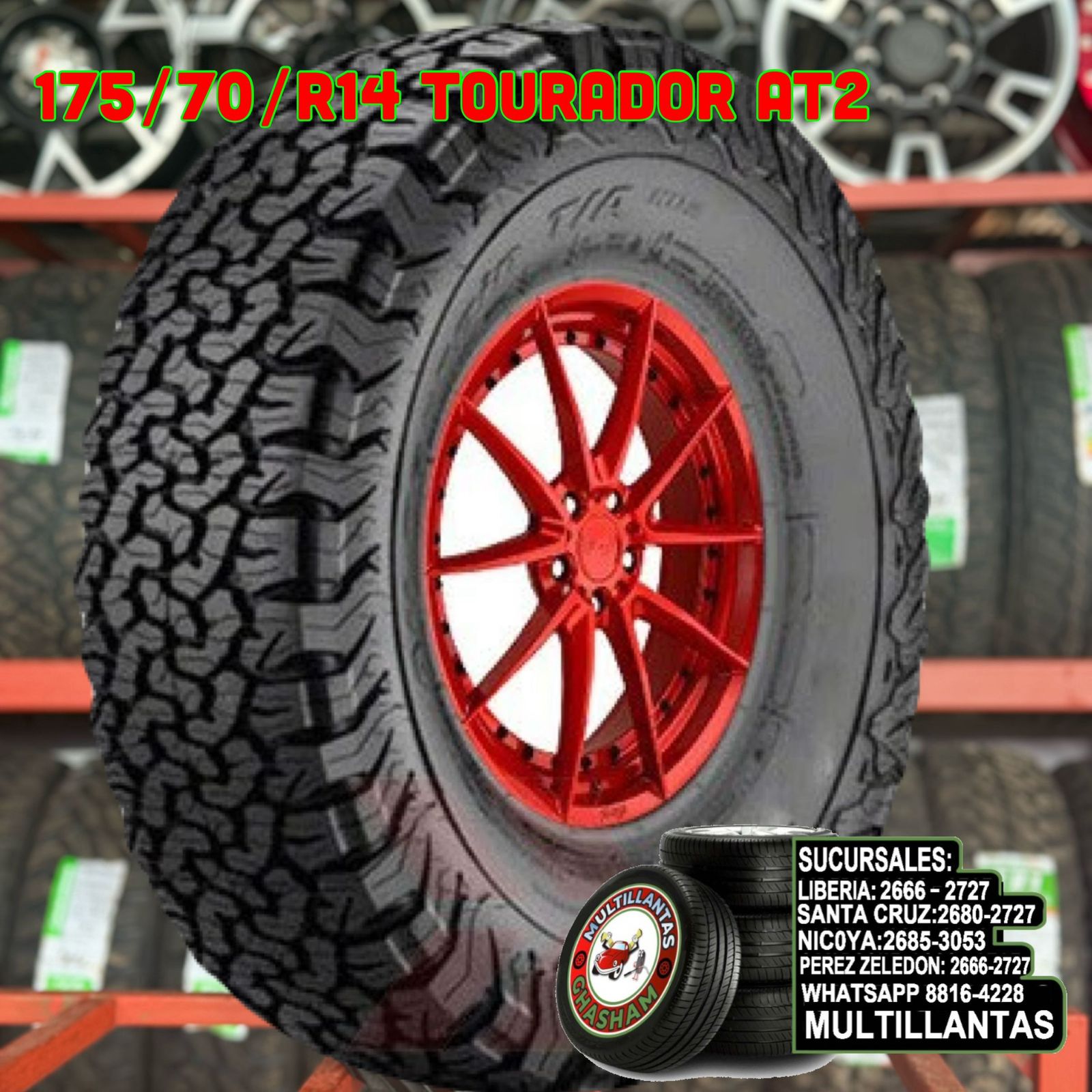 175/70/R14 TOURADOR AT 2 AK3